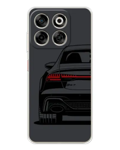 Чехол для ZTE Nubia V70 с картинкой «Задняя часть Audi — арт»