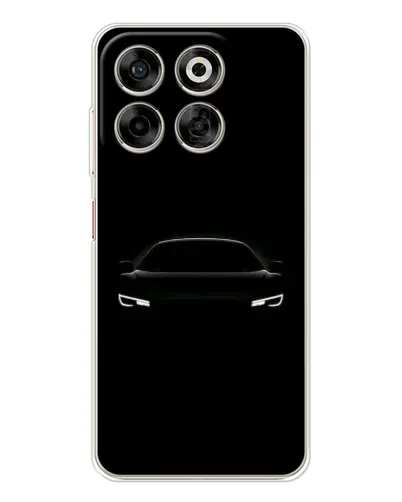 Чехол для ZTE Nubia V70 с картинкой «Взгляд Audi в темноте»