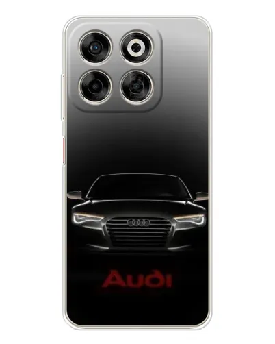 Чехол для ZTE Nubia V70 с картинкой «Audi — градиентный контур»