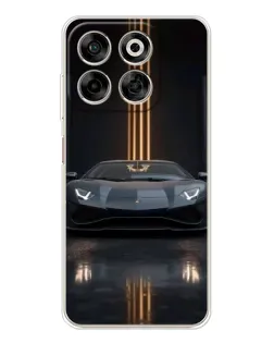 Чехол для ZTE Nubia V70 с картинкой «Lamborghini золотые линии» Чехол для ZTE Nubia V70 с картинкой «Lamborghini золотые линии»