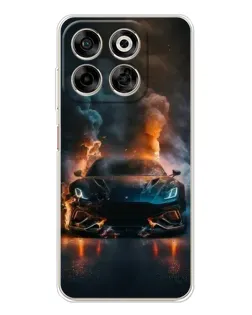 Чехол для ZTE Nubia V70 с картинкой «Lamborghini дымная эстетика» Чехол для ZTE Nubia V70 с картинкой «Lamborghini дымная эстетика»