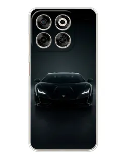 Чехол для ZTE Nubia V70 с картинкой «Черный Lamborghini Aventador» Чехол для ZTE Nubia V70 с картинкой «Черный Lamborghini Aventador»