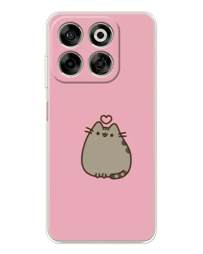 Чехол для ZTE Nubia V70 с картинкой «Pusheen сердце» Чехол для ZTE Nubia V70 с картинкой «Pusheen сердце»