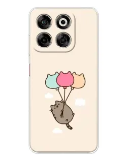 Чехол для ZTE Nubia V70 с картинкой «Пушин на шариках» Чехол для ZTE Nubia V70 с картинкой «Пушин на шариках»