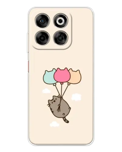 Чехол для ZTE Nubia V70 с картинкой «Пушин на шариках» Чехол для ZTE Nubia V70 с картинкой «Пушин на шариках»