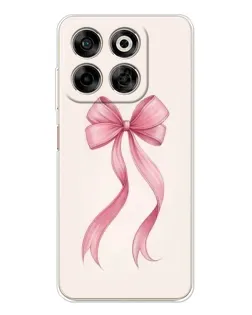 Чехол для ZTE Nubia V70 с картинкой «Розовый бант»