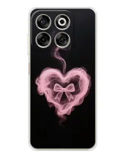Чехол для ZTE Nubia V70 с картинкой «Дымчатое сердце»