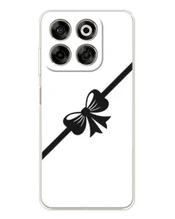 Чехол для ZTE Nubia V70 с картинкой «Диагональный бант»