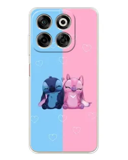 Чехол для ZTE Nubia V70 с картинкой «Stitch и Angel Love» Чехол для ZTE Nubia V70 с картинкой «Stitch и Angel Love»
