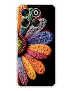 Чохол для ZTE Nubia V70 з картинкою «Райдужна квітка» Чохол для ZTE Nubia V70 з картинкою «Райдужна квітка»