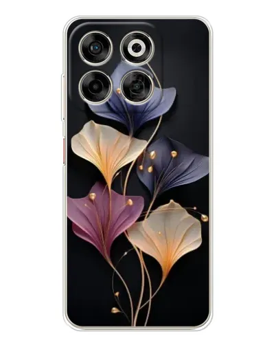 Чехол для ZTE Nubia V70 с картинкой «Лиловые цветы грации» Чехол для ZTE Nubia V70 с картинкой «Лиловые цветы грации»