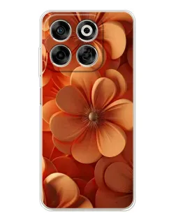 Чохол для ZTE Nubia V70 з картинкою «Помаранчева макро квітка» Чохол для ZTE Nubia V70 з картинкою «Помаранчева макро квітка»