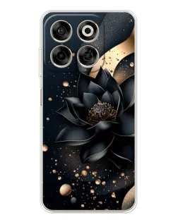 Чохол для ZTE Nubia V70 з картинкою «Чорний лотос» Чохол для ZTE Nubia V70 з картинкою «Чорний лотос»