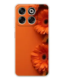 Чохол для ZTE Nubia V70 з картинкою «Помаранчеві гербери» Чохол для ZTE Nubia V70 з картинкою «Помаранчеві гербери»