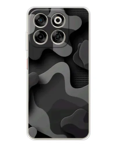 Чехол для ZTE Nubia V70 с картинкой «Темный абстрактный камуфляж» Чехол для ZTE Nubia V70 с картинкой «Темный абстрактный камуфляж»