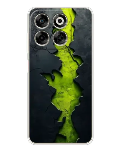 Чехол для ZTE Nubia V70 с картинкой «Салатовый разлом скалы» Чехол для ZTE Nubia V70 с картинкой «Салатовый разлом скалы»