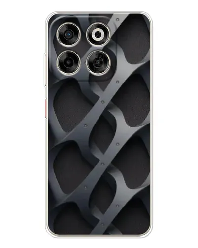 Чехол для ZTE Nubia V70 с картинкой «Объемное серое плетение» Чехол для ZTE Nubia V70 с картинкой «Объемное серое плетение»