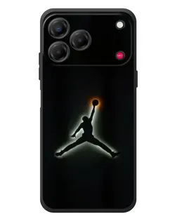 Чехол для ZTE Nubia V80 Design с картинкой «Jordan Gradient Logo»