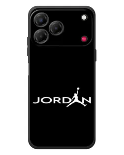 Чехол для ZTE Nubia V80 Design с картинкой «Jordan White Logo»