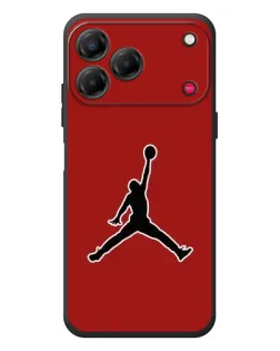 Чехол для ZTE Nubia V80 Design с картинкой «Jordan Red Back»