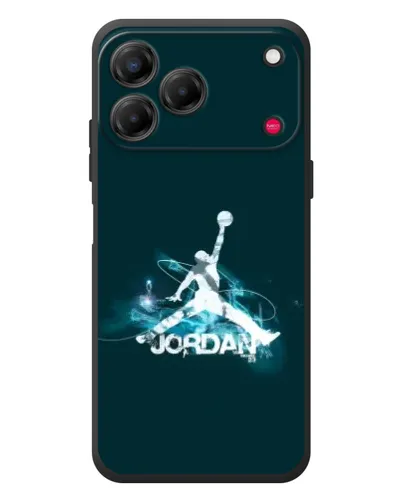 Чехол для ZTE Nubia V80 Design с картинкой «Jordan Blue Fire» Чехол для ZTE Nubia V80 Design с картинкой «Jordan Blue Fire»