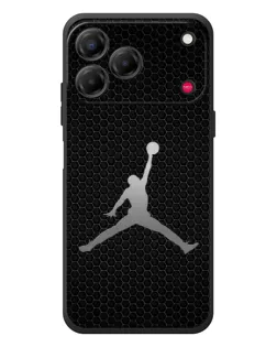 Чехол для ZTE Nubia V80 Design с картинкой «Jordan Dark Carbon»