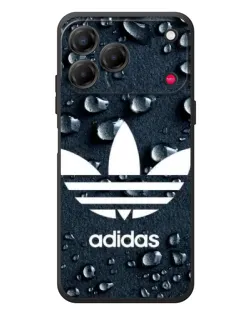 Чехол для ZTE Nubia V80 Design с картинкой «Adidas Trefoil Blue»