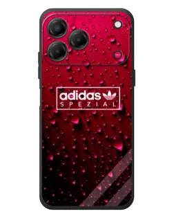 Чехол для ZTE Nubia V80 Design с картинкой «Adidas Gold Marble»