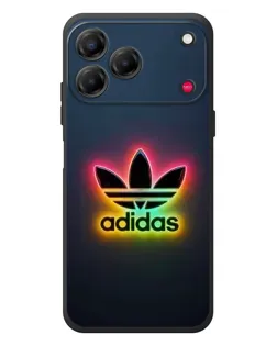 Чехол для ZTE Nubia V80 Design с картинкой «Неоновый Adidas»