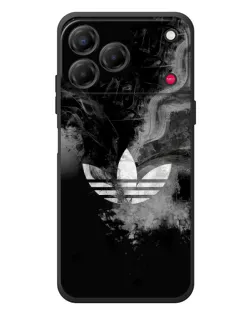 Чехол для ZTE Nubia V80 Design с картинкой «Абстрактный дым Adidas»