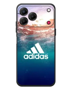 Чехол для ZTE Nubia V80 Design с картинкой «Океанская глубина адидас»