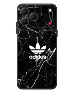 Чехол для ZTE Nubia V80 Design с картинкой «Белый мрамор Adidas»