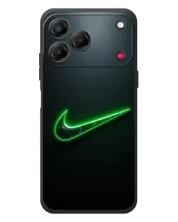 Чохол для ZTE Nubia V80 Design з картинкою «Неоновий контур Nike»