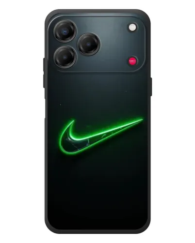 Чехол для ZTE Nubia V80 Design с картинкой «Неоновый контур Nike»
