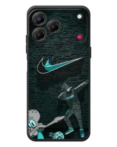Чехол для ZTE Nubia V80 Design с картинкой «Спортивный арт Nike»