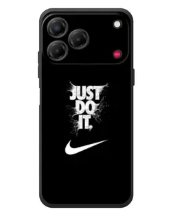 Чехол для ZTE Nubia V80 Design с картинкой «Текстовый принт Nike»