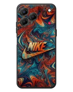 Чехол для ZTE Nubia V80 Design с картинкой «Nike в абстракции»
