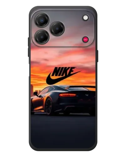 Чехол для ZTE Nubia V80 Design с картинкой «Nike и суперкар»