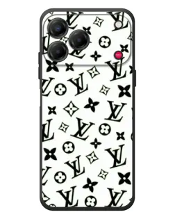 Чехол для ZTE Nubia V80 Design с картинкой «Монохромный хаос LV»