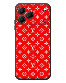 Чехол для ZTE Nubia V80 Design с картинкой «Яркий паттерн LV»
