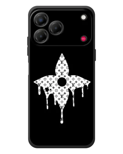 Чехол для ZTE Nubia V80 Design с картинкой «Цветочная монограмма» Чехол для ZTE Nubia V80 Design с картинкой «Цветочная монограмма»
