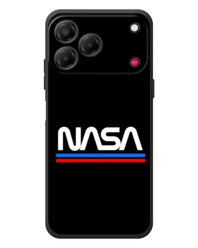 Чехол для ZTE Nubia V80 Design с картинкой «NASA — классика Red Blue» Чехол для ZTE Nubia V80 Design с картинкой «NASA — классика Red Blue»