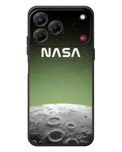 Чехол для ZTE Nubia V80 Design с картинкой «NASA — лунный градиент»