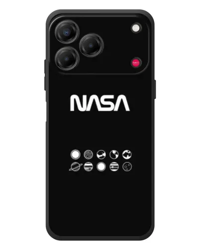 Чехол для ZTE Nubia V80 Design с картинкой «NASA — технический принт» Чехол для ZTE Nubia V80 Design с картинкой «NASA — технический принт»