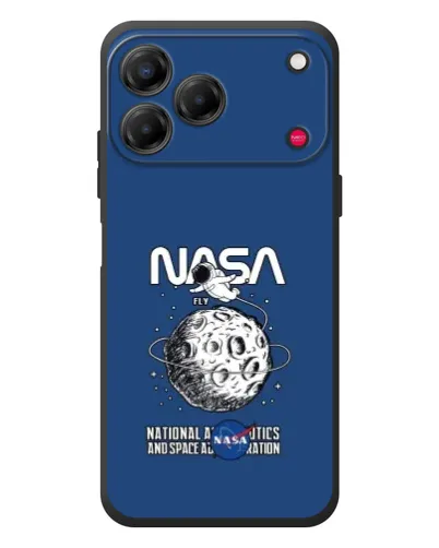 Чехол для ZTE Nubia V80 Design с картинкой «NASA — лунная миссия» Чехол для ZTE Nubia V80 Design с картинкой «NASA — лунная миссия»