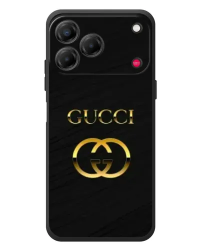 Чехол для ZTE Nubia V80 Design с картинкой «Золотой логотип Gucci» Чехол для ZTE Nubia V80 Design с картинкой «Золотой логотип Gucci»