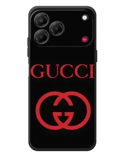 Чохол для ZTE Nubia V80 Design з картинкою «Gucci — червоний логотип»