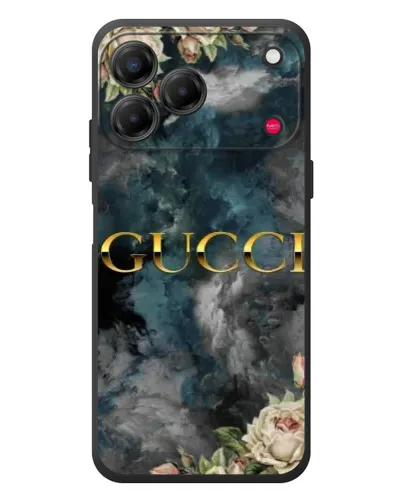 Чехол для ZTE Nubia V80 Design с картинкой «Абстрактные цветы Gucci» Чехол для ZTE Nubia V80 Design с картинкой «Абстрактные цветы Gucci»