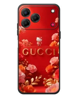 Чохол для ZTE Nubia V80 Design з картинкою «Gucci — золотий сад»