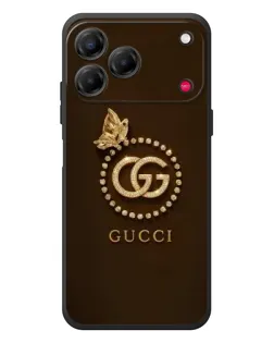 Чохол для ZTE Nubia V80 Design з картинкою «Gucci — золотий метелик»